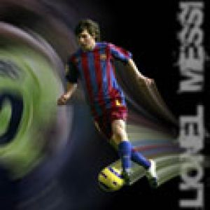 Acción de Fútbol de Lionel Messi