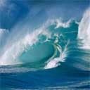 Majestuosas Olas del Océano