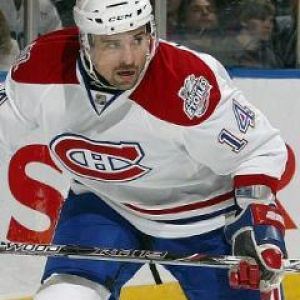 Jugador de Hockey en Acción