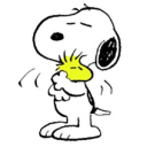 Amistad de Snoopy y Woodstock