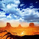 Paisaje de Monument Valley