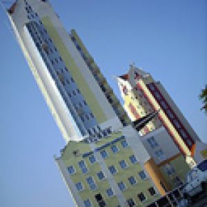 Arquitectura moderna de rascacielos