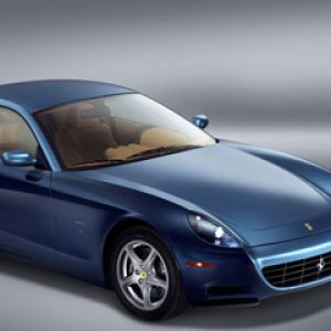 Coche Deportivo Ferrari Azul