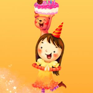 Celebración de Cumpleaños con Pastel