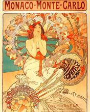 Monaco Monte Carlo Art Nouveau
