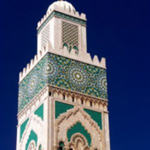 Hermoso Minarete de Mezquita