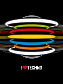 Fondo I Love Techno