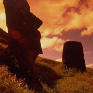 Estatuas Moai de Isla de Pascua