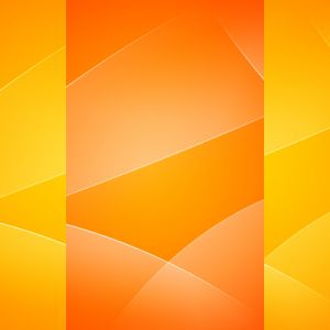 Diseño Abstracto Naranja Vibrante