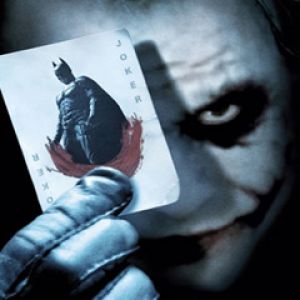 Fondo de Joker con Carta de Juego