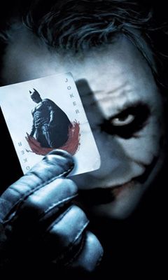 Fondo de Joker con Carta de Juego