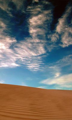Cielo y Dunas del Desierto