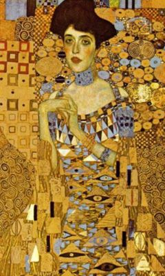 Retrato de Gustav Klimt