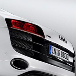 Vista Trasera del Audi R8