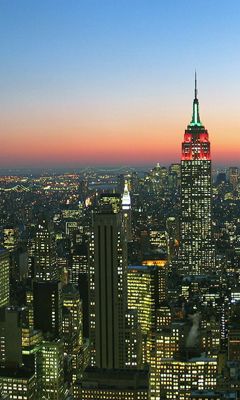 Empire State Building al Atardecer