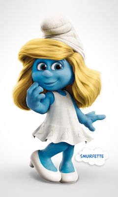 Fondo de pantalla de Smurfette