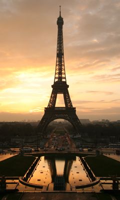 Torre Eiffel al atardecer