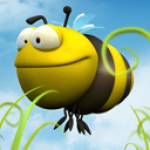 Abeja de Dibujos Animados Linda