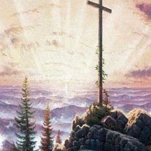 Cruz de Montaña al Amanecer