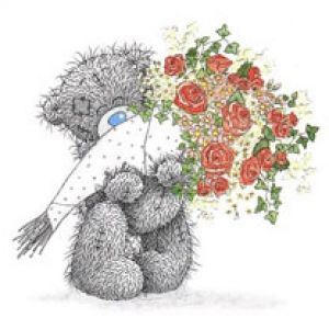 Oso Lindos con Flores