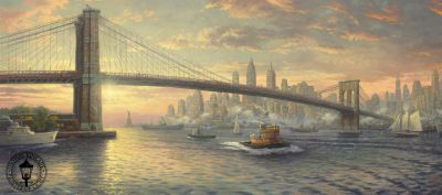 Atardecer en el Puente de Brooklyn
