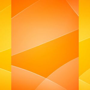 Diseño Abstracto Naranja Vibrante