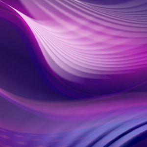 Diseño Abstracto de Olas Moradas