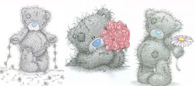 Ilustraciones de Ositos Lindos