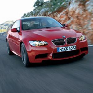 Coche Deportivo Rojo BMW M3