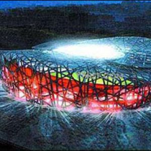 Diseño Futurista de Estadio