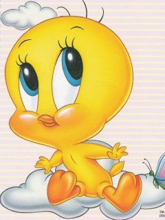 Pájaro Tweety de Dibujos Animados