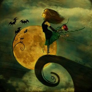 Chica de Cuento con Luna