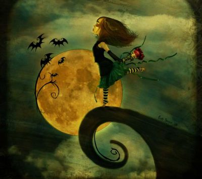 Chica de Cuento con Luna