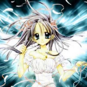 Chica Anime con Aura Mágica