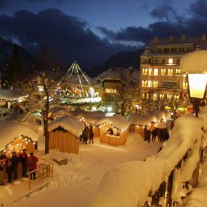 Mercado de Navidad en Invierno