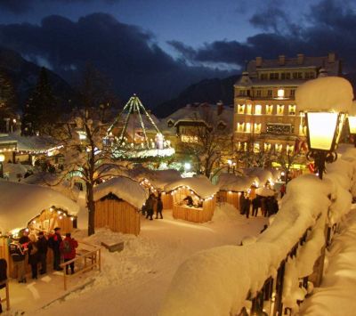 Mercado de Navidad en Invierno
