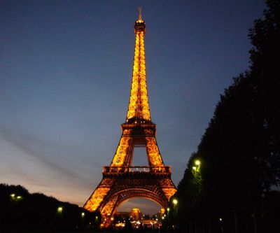 Torre Eiffel de Noche