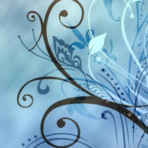 Diseño Abstracto Floral Elegante