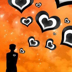 Silueta con Corazones
