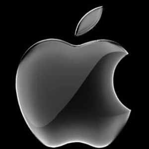 Logo de Apple Negro