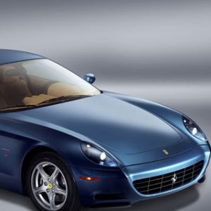 Coche Deportivo Ferrari Azul