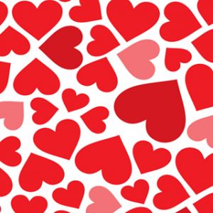 Patrones de Corazones Coloridos