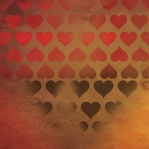 Diseño Abstracto de Patrones de Corazones