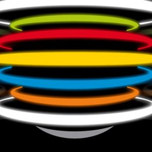 Diseño Abstracto I Love Techno