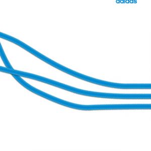 Diseño de Cordones Azules Adidas