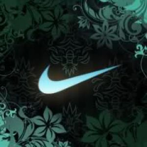 Diseño Floral Logo Nike