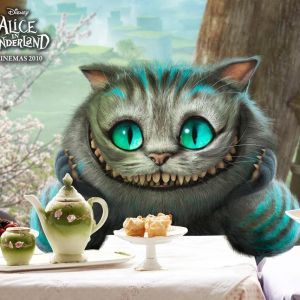 Gato de Alicia en el País de las Maravillas
