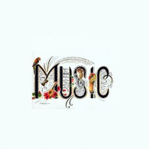 Tipografía Creativa de Música