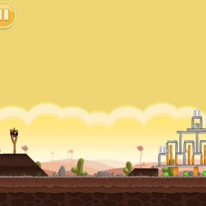 Escena del Juego Angry Birds