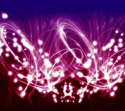 Patrones de Luz Abstractos Vibrantes